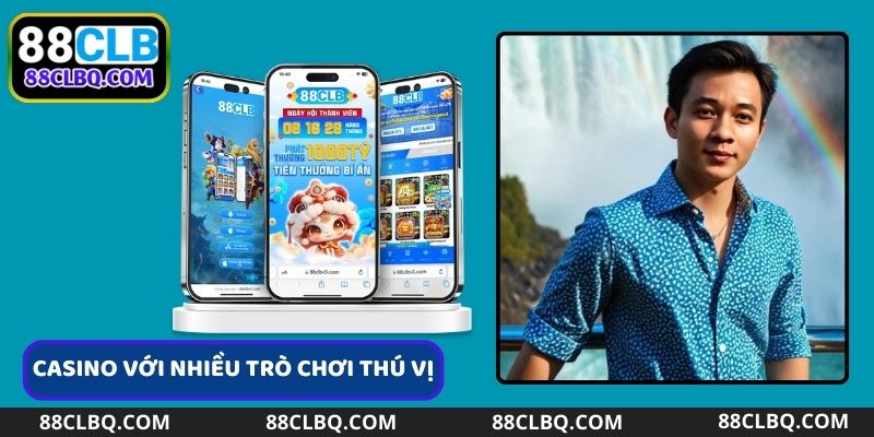 Trải nghiệm casino trực tuyến tại nhà cái 88CLB com